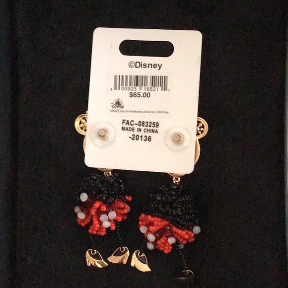 Disney baublebar Minnie Mouse beaded earrings - Picture 2 of 2